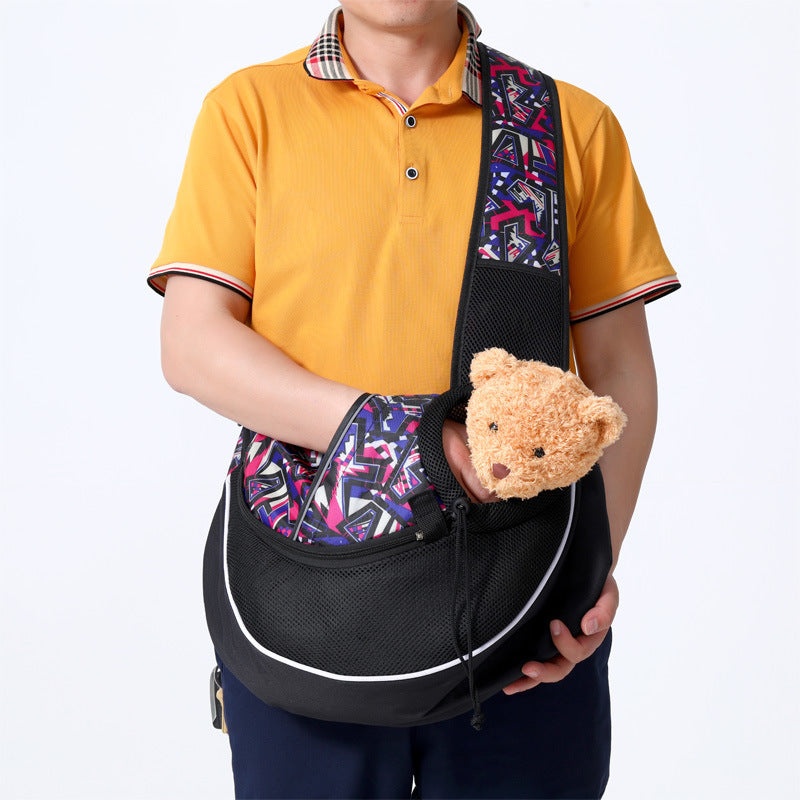 Outdoor Portable Crossbody Bag For Dogs and Cats