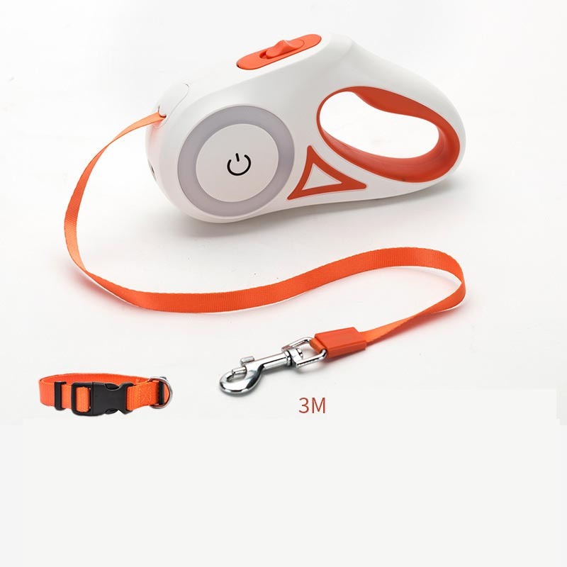 Retractable Leash with Automatic Traction Rope For Small Medium Dogs
