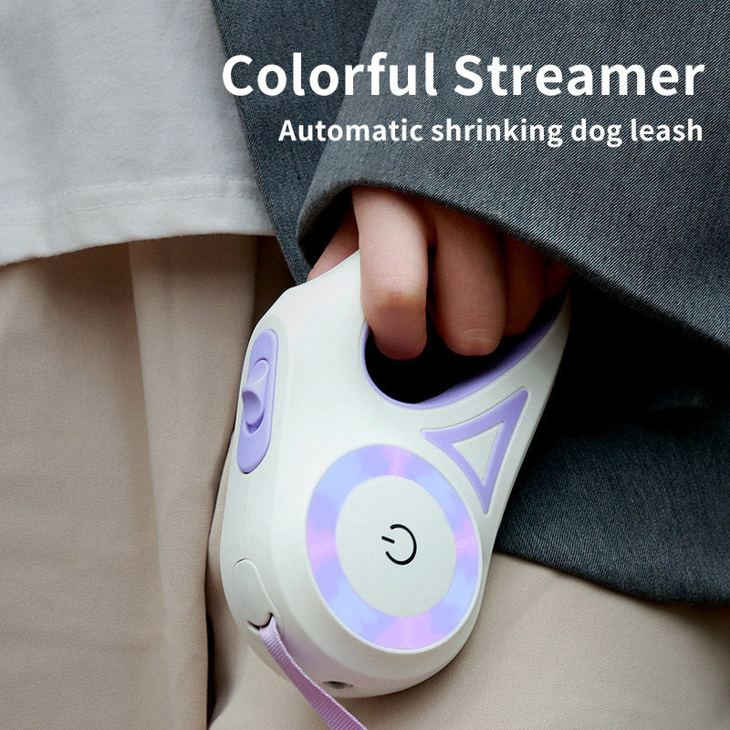 Retractable Leash with Automatic Traction Rope For Small Medium Dogs