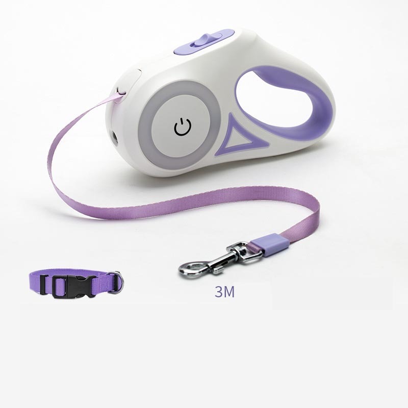 Retractable Leash with Automatic Traction Rope For Small Medium Dogs