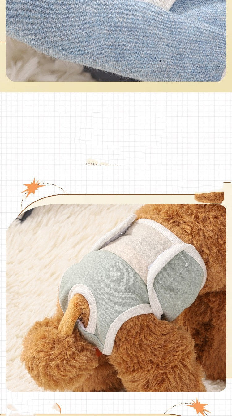 Dog Physical Safety Breathable Pants Pure Cotton