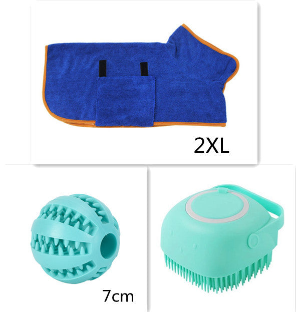 Silicone Massage Gloves Brush For Pets